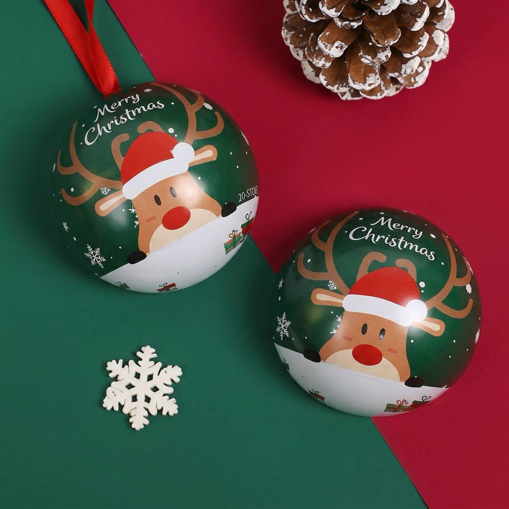 Christmas Ball Tin