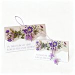 Tin Box Vintage Floral Triangular Paper Gift Box